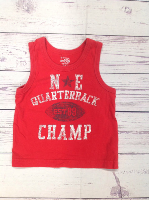 The Place Red Print Top