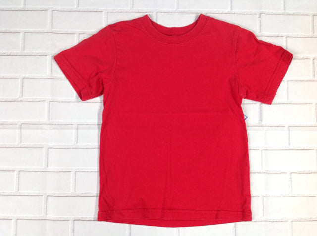 The Place Red Solid Top