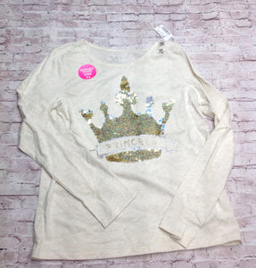 The Place TAN PRINT Top