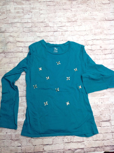 The Place Teal Top