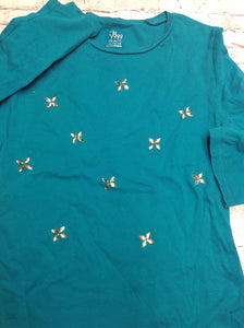 The Place Teal Top
