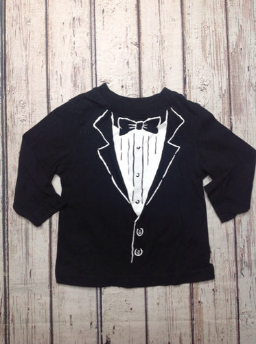 The Place TuxedoBlack & White Top
