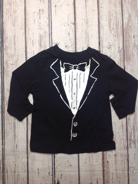 The Place TuxedoBlack & White Top