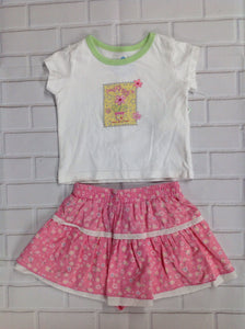 The Place White & Pink 2 PC Outfit