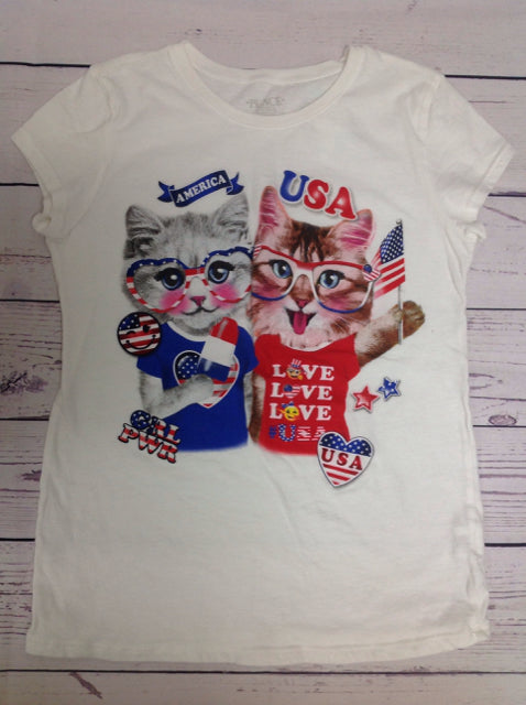The Place White Print Top