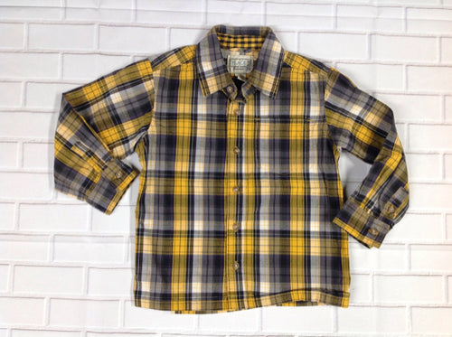 The Place Yellow Print Top