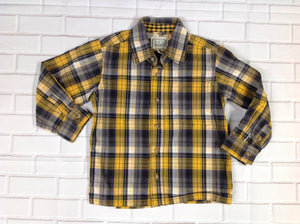 The Place Yellow Print Top