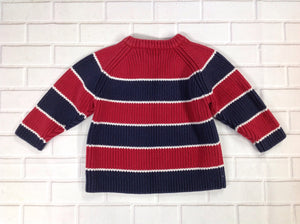 The Place navy & red Sweater