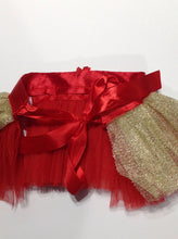 Toby RED & GOLD Skirt Tutu