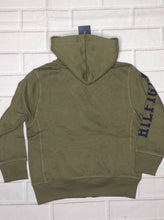 Tommy Hilfiger Army Green ZIP-UP WITH HOOD Top