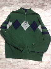 Tommy Hilfiger Green Print Argyle Sweater
