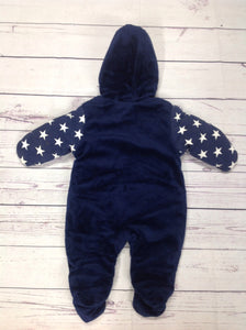 Tommy Hilfiger navy & red Snowsuit