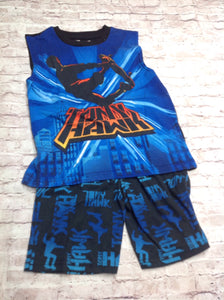Tony Hawk Black & Blue SKATE BOARDING Pajamas