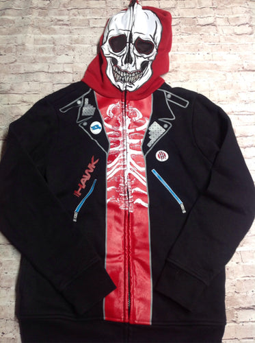 Tony Hawk Black Print Skull Top