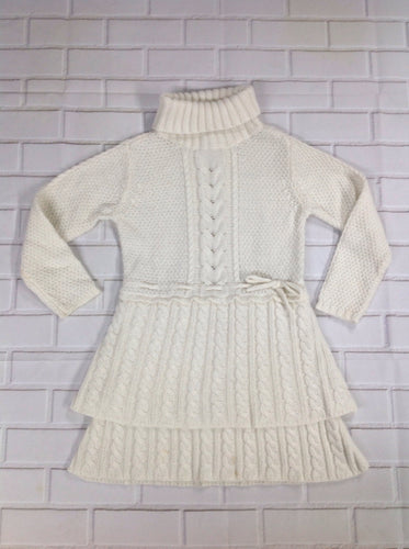 Cream Knit Dress