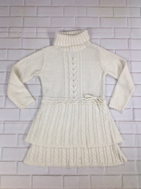 Cream Knit Dress