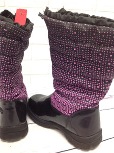 Totes Black & Pink Snowboots