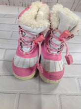 Totes White & Pink Snowboots
