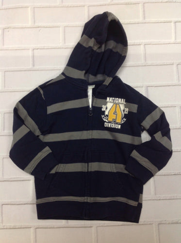 Toughskins NAVY & GRAY Top