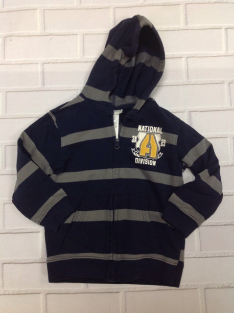 Toughskins NAVY & GRAY Top