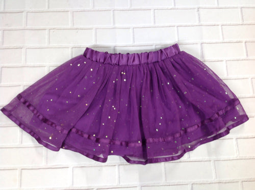 Toughskins Purple Print SEQUINS Skort
