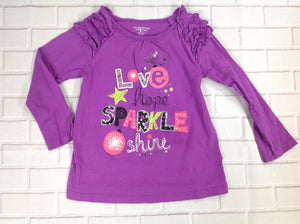 Toughskins Purple Print Top