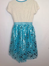 Trolls Cream & Blue Dress