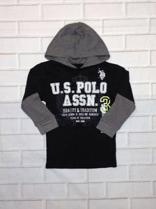 US Polo Black & Gray NEW!!! Top