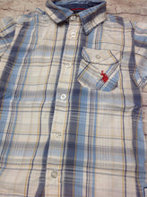 US Polo Blue & White Top