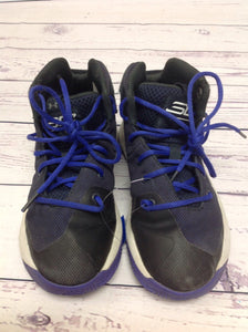 Under Armour Black & Purple Sneakers