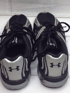 Under Armour Black & Silver Sneakers