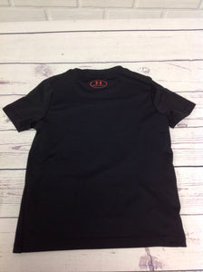Under Armour Black Print Refuse Defeat Top