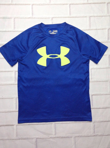 Under Armour Blue & Lime Top