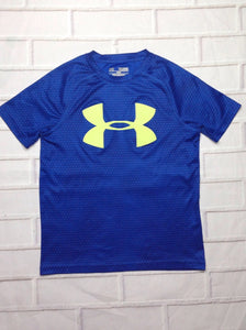 Under Armour Blue & Lime Top