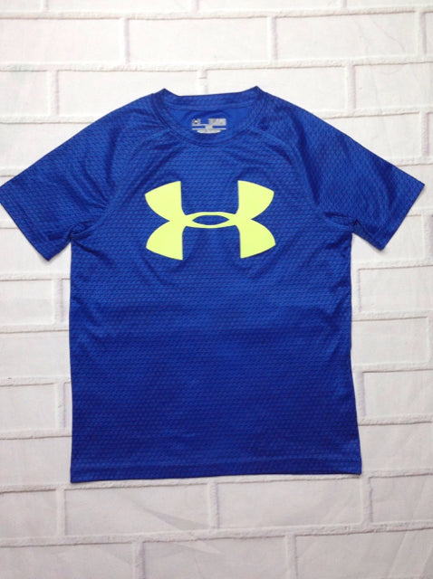 Under Armour Blue & Lime Top