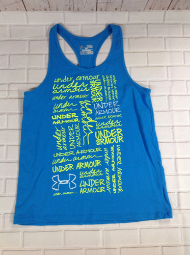 Under Armour Blue Print Top