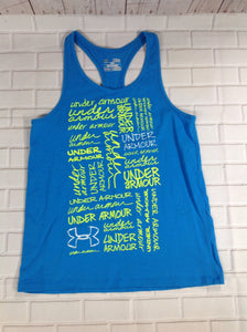 Under Armour Blue Print Top