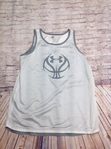 Under Armour GRAY & WHITE Top