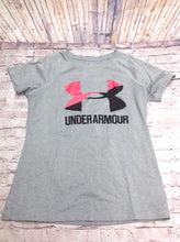 Under Armour Gray & Pink Top