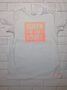 Under Armour OFFWHITE & ORANGE Top