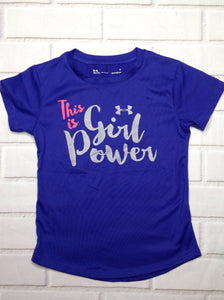Under Armour PURPLE & SILVER Top