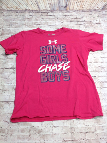 Under Armour Pink & Purple Top