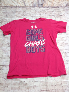 Under Armour Pink & Purple Top