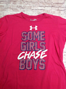 Under Armour Pink & Purple Top