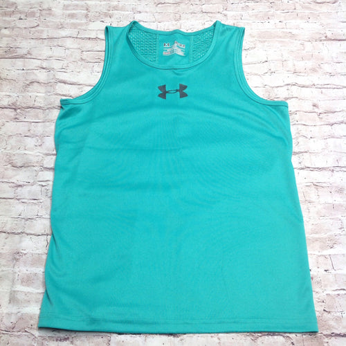 Under Armour SEAFOAM GREEN Logo Top