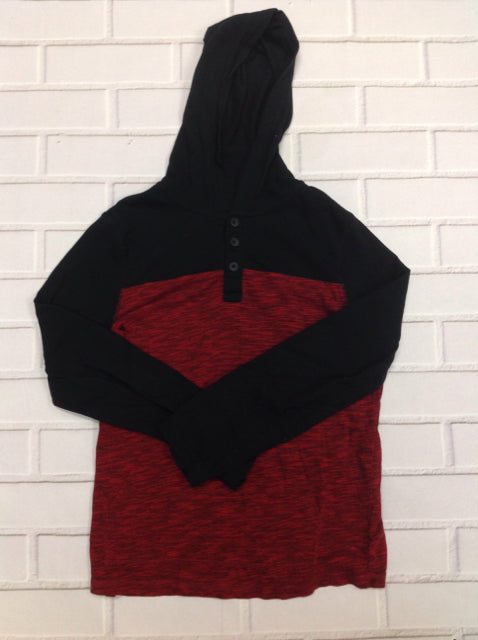 Urban Pipeline Black & Red Solid Top