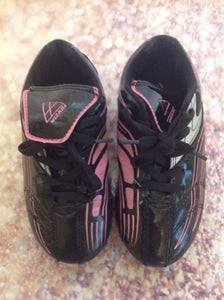 VIZARI Gray & Pink Cleats Toddler Size 12