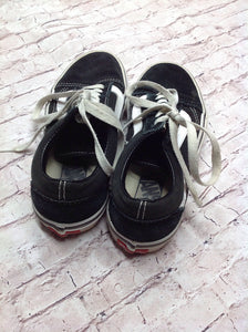 Vans Black & White Sneakers Size 4.5