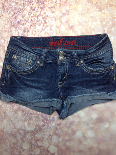 Wallflower Denim Shorts