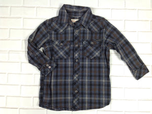 Weatherproof Blue Print Top